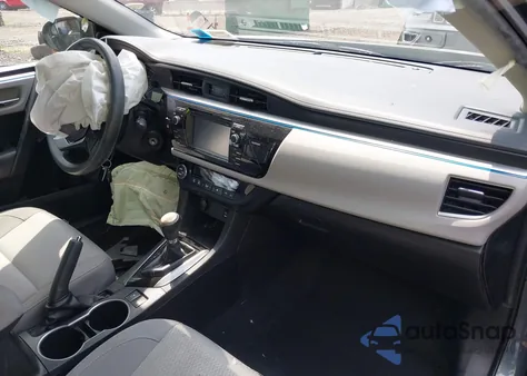 2015 Toyota Corolla Le Eco Plus из США, поврежденный, VIN 2T1BPRHE4FC244760